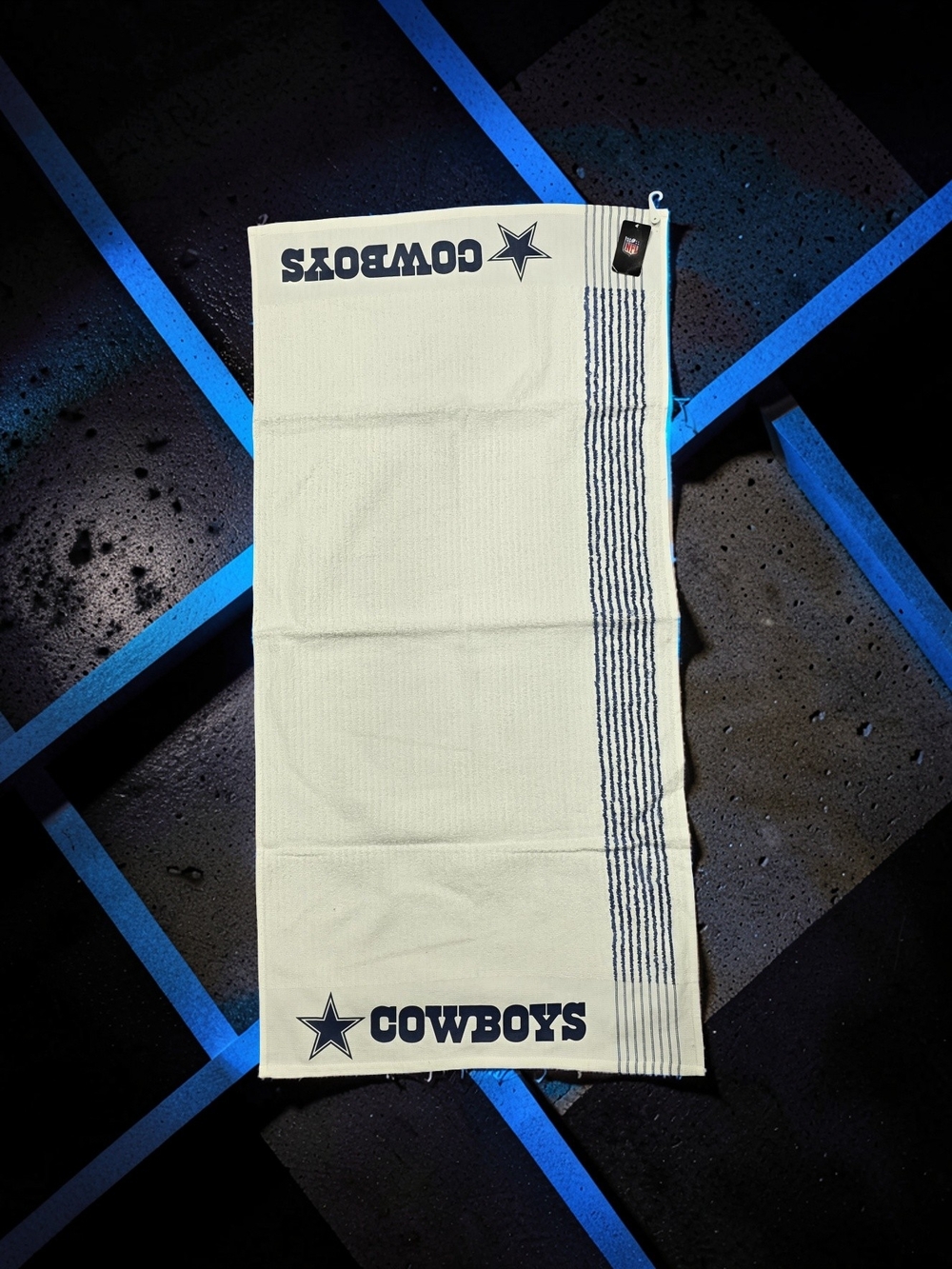 NFL Dallas Cowboys White Color Hand Towel 42 X 21 Inches.
